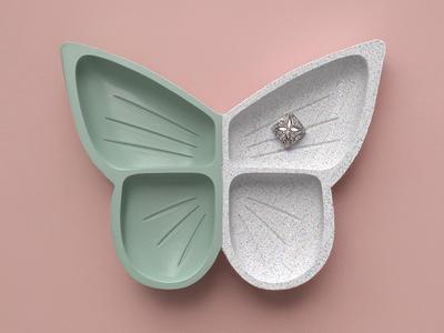 Modern Butterfly Tray
