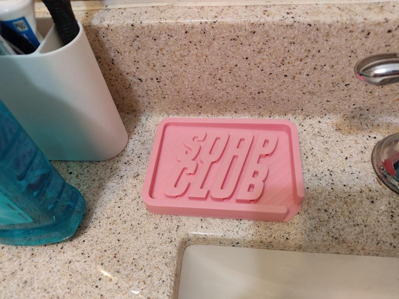 The first rule of SOAP CLUB is...