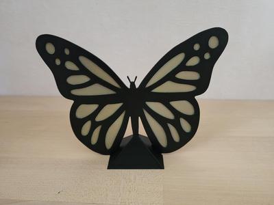 Butterfly with Foot