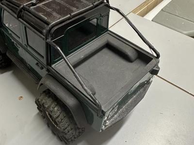 Traxxas TRX4M Defender pickup bed