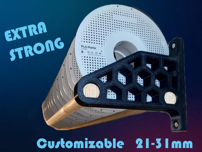 Modular Filament Shelf (21-31 mm dowels)