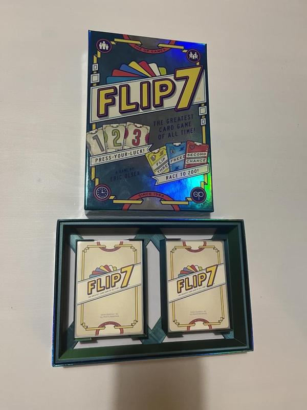 Flip 7 Insert for sleeved cards