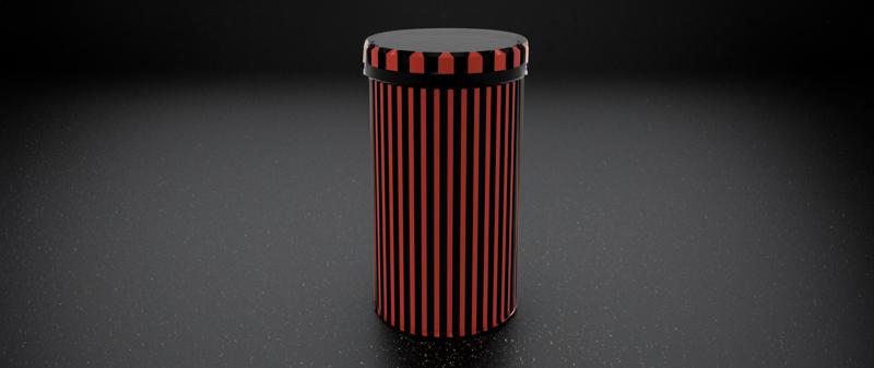 Twist Lock Pill Container
