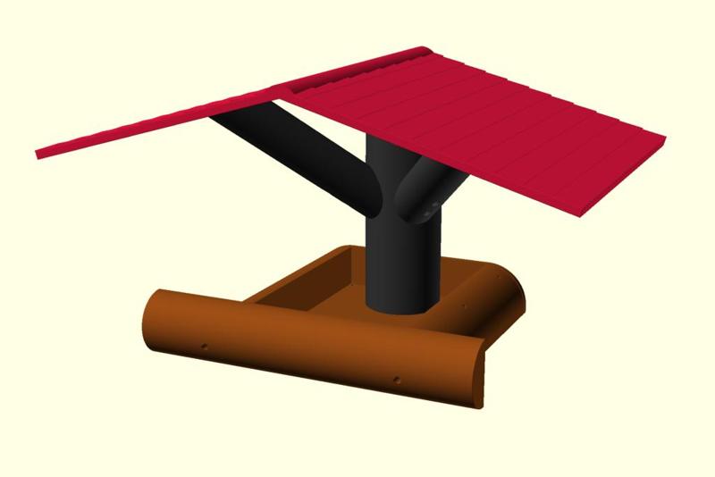 Classical Bird Feed House