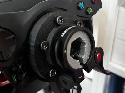 quick release for custom wheels for g29,g920,g923