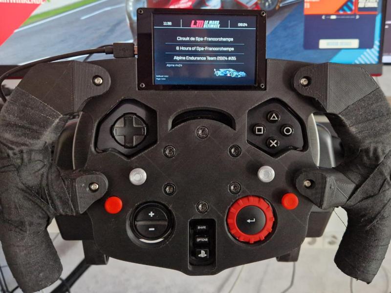 Logitech G29 F1 Base Mount for 3.5-Inch LCD Display