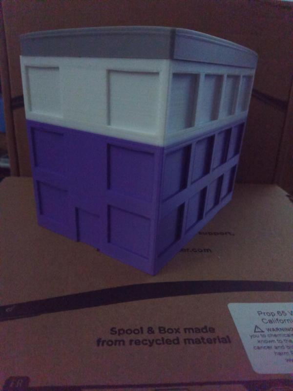 Apartment Building with lid