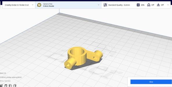 add-on for cnc plotter arduino