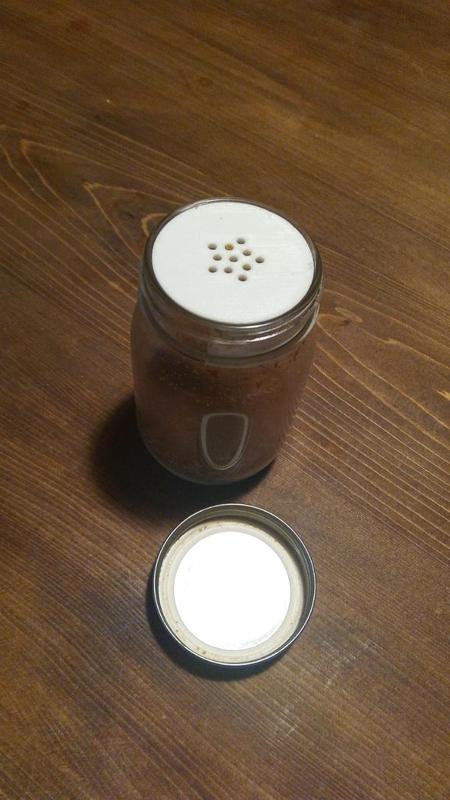 mason jar lid sprinkle (Japan mason jar type)