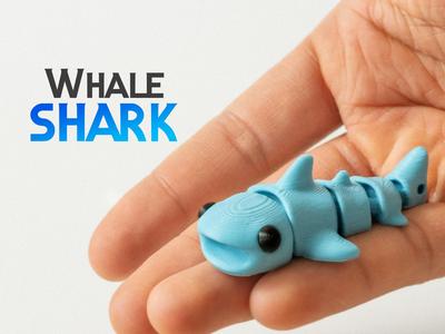 Whale Shark – Articulated & Keychain