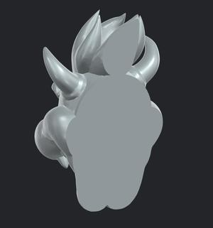 Bowser simple Mask