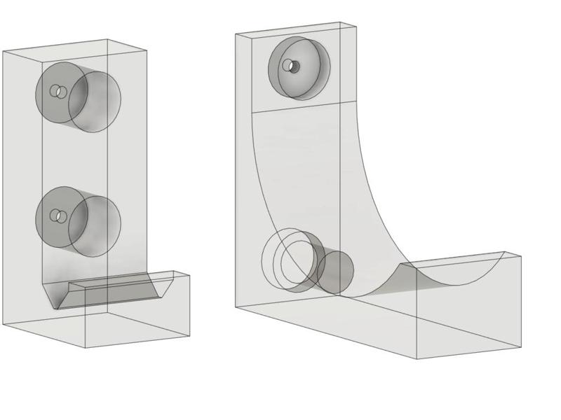 Model Sword Wall Mount - Pushpin