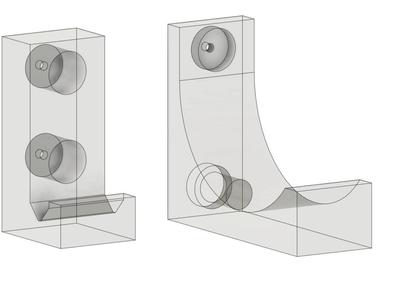 Model Sword Wall Mount - Pushpin
