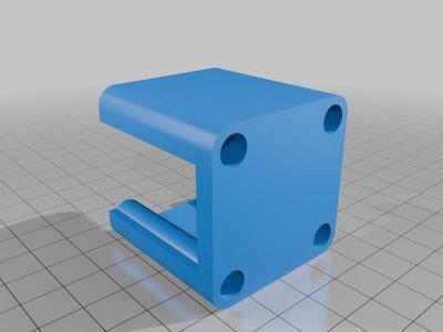 X-Limit Switch Relocator for CR-10/Ender 3 Linear Rail Mod