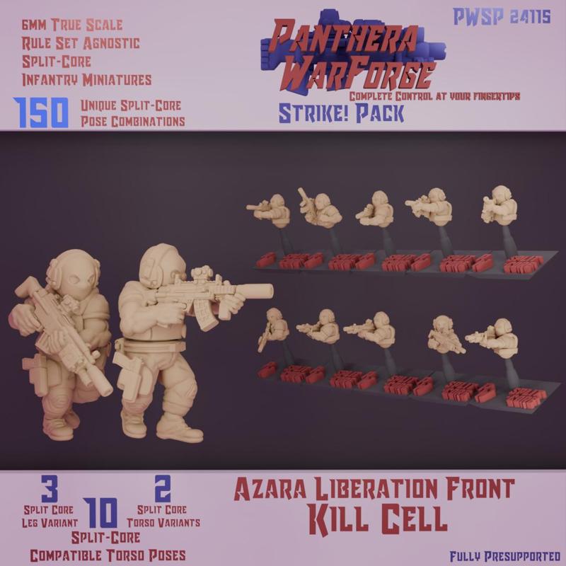 ALF Kill Cell: Split-Core Strike Pack (6mm Real Scale)