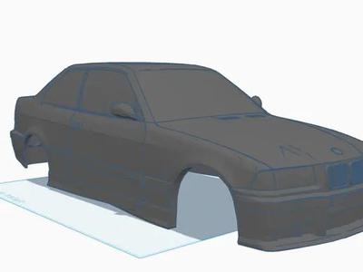 RC Body Car BMW e36 1:10