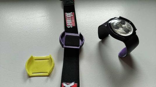 Broken Swatch skin chrono case bracelet - Braccialetto per swatch ultra fino rotto