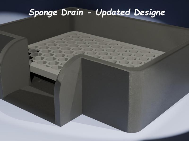 Sponge Drainer - New Upgraded Designe