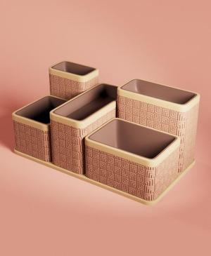 Desk Organizer 11X6 Mayan Revival
