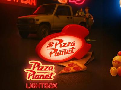 Toy Story Pizza Planet - Lightbox