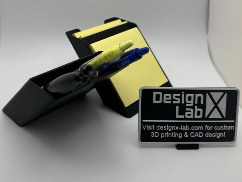 NEW X Pen and Sticky Note Holder - designx-lab.com