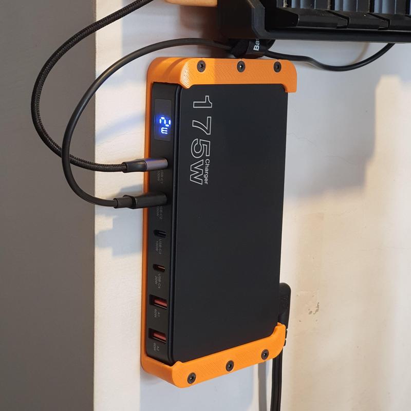 Wall Mount Bracket for Slim 175W USB-C PD Charger