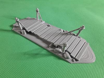 Modular Wargaming Terrain, Narrow Bridge