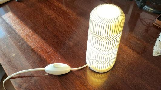 Wave lamp E14