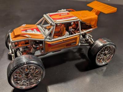 TRX4M Injora Tarantula V2 Rear Engine & Spoiler