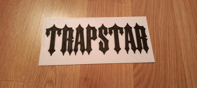 Trapstar logo sign