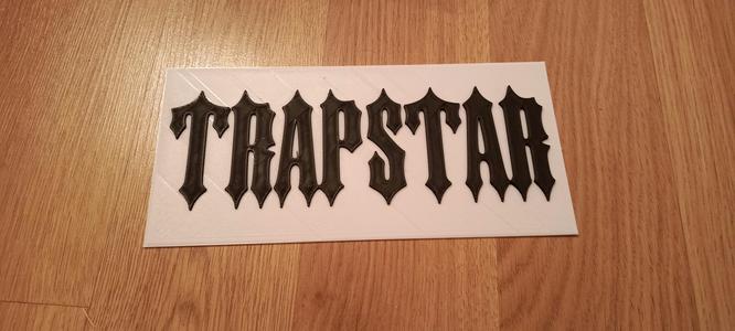 Trapstar logo sign