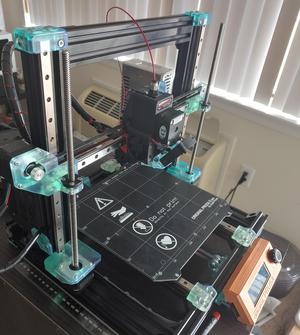 Prusa Bear Linear rail modification with single rail x axis