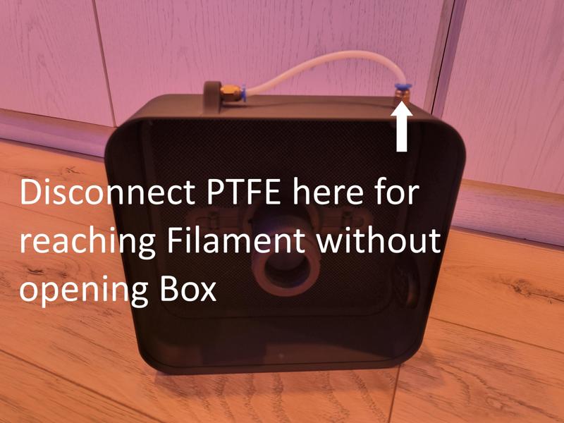 Filament Dry Box with Sensor Mount - Remix