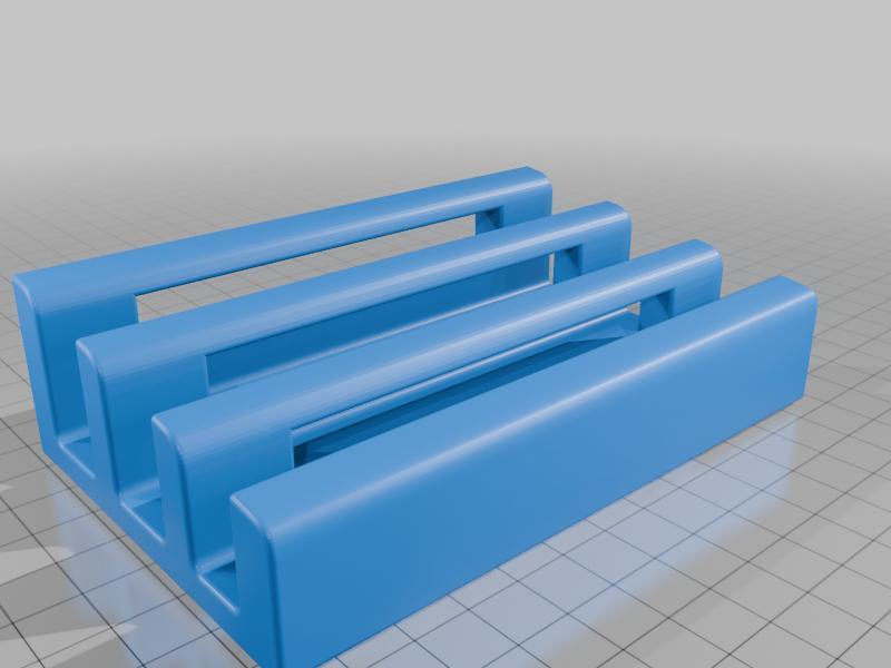 Triple Laptop Vertical Stand – Holds 2x MacBook Pro + 1x MacBook Air