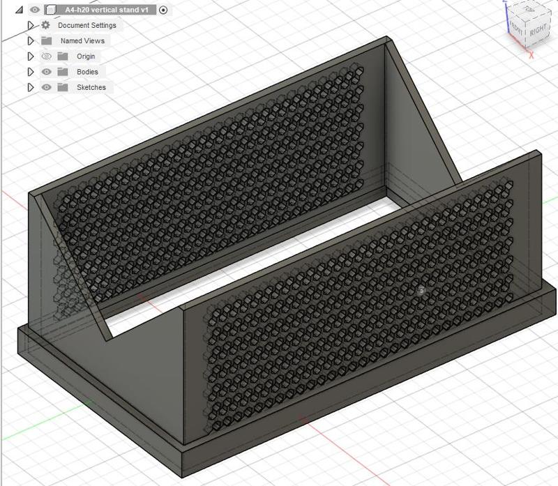 Lian li A4 H20 vertical stand