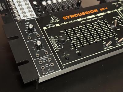 Slim 3U Eurorack 19" Rack Ears for Synthrotek Rails / Standalone Open Frame