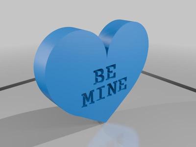 VALENTINE'S DAY CANDY HEART