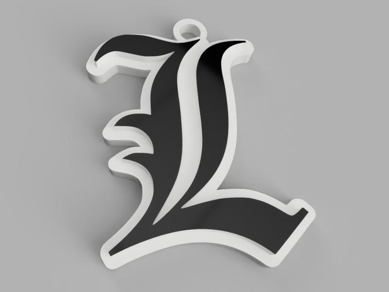 L | Death Note - Keychain