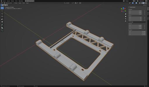 Disk adapter 3.5" to 2.5" for Cooler Master case