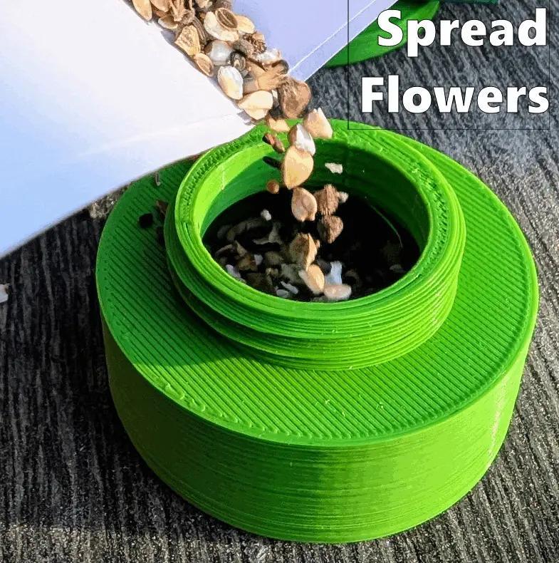 Pocket Flower Seeder - Spread flowers from your pocket!