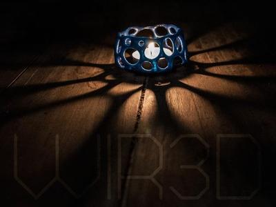 Cellular Candle Holder