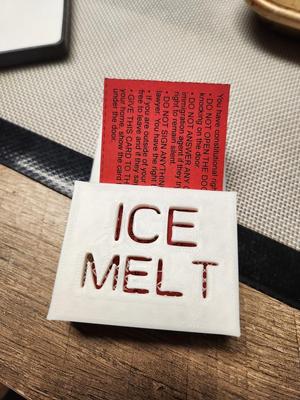 ICE melt box