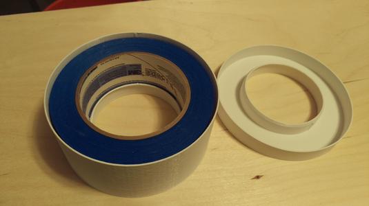 Blue Tape Roll Holder - stays clean