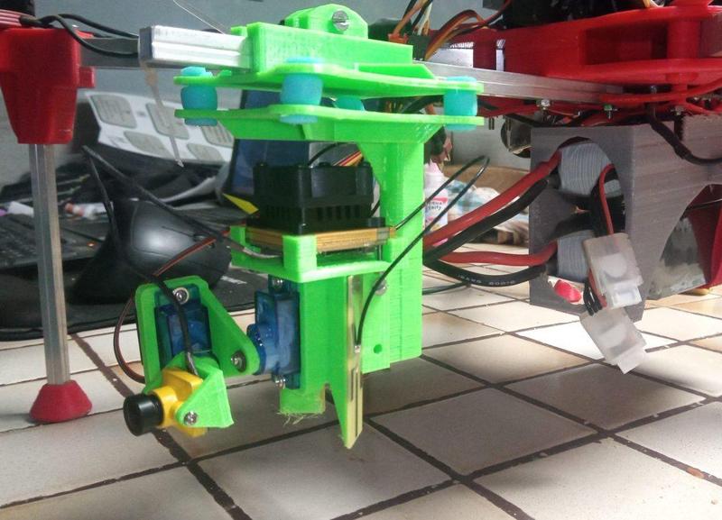 Gimbal support for Expire quadcopter