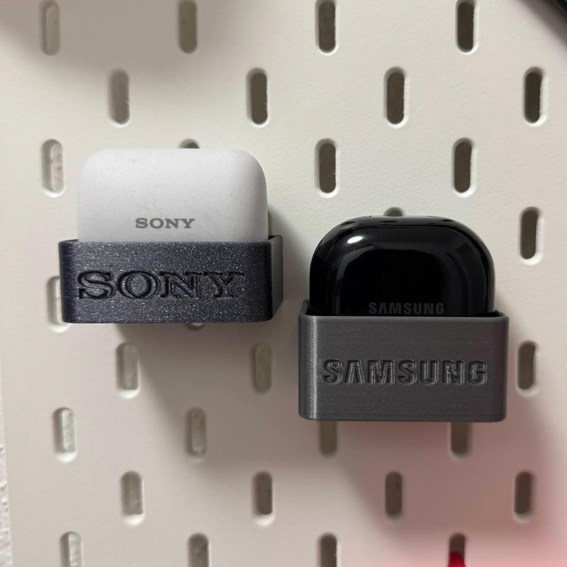 Sony LinkBuds headphone holder for SKÅDIS board
