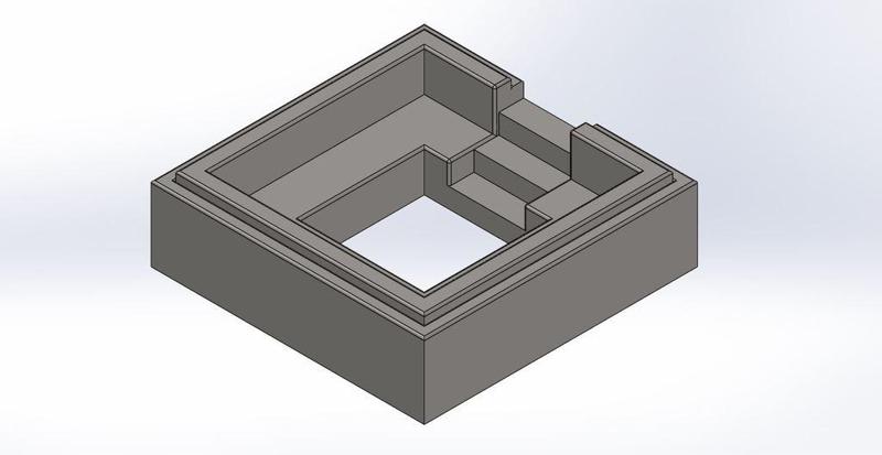 Simple Conversation Pit/Couch (Scale 1:96)
