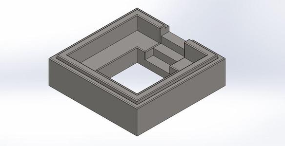 Simple Conversation Pit/Couch (Scale 1:96)