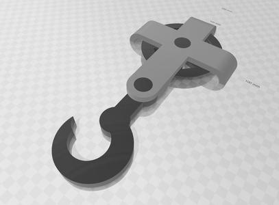 Marine Pulley with Hook