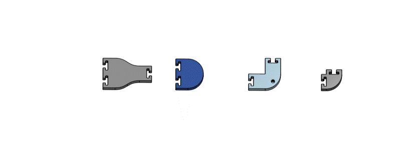 RC Track Barrier compatible with Mini-Z foam border - more pieces