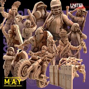 Cyberpunk models BUNDLE - Hashtag Rioters - (May25 release)